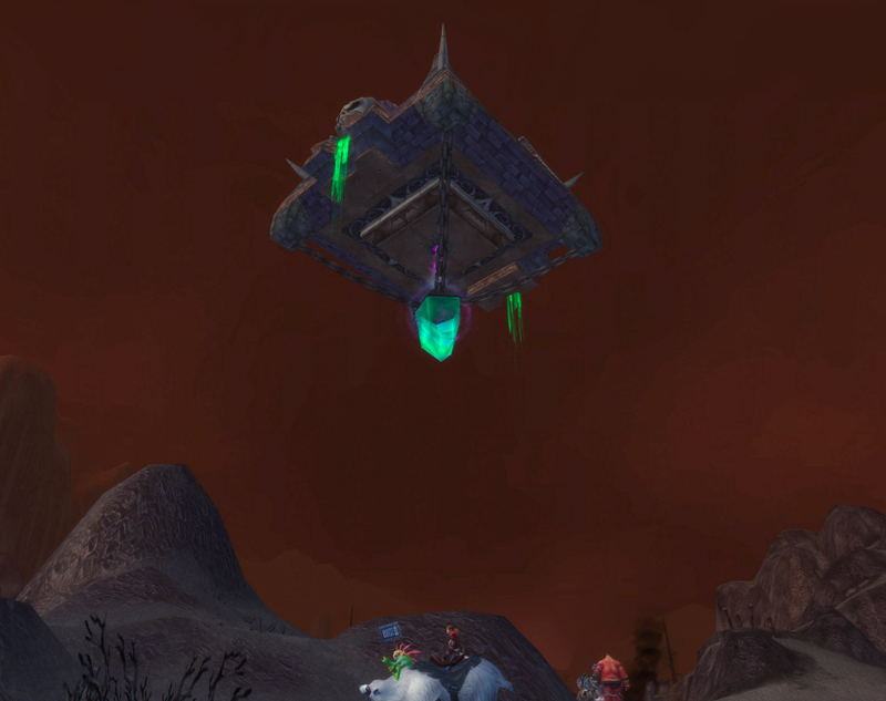 Flight in Pre-Patch Outland