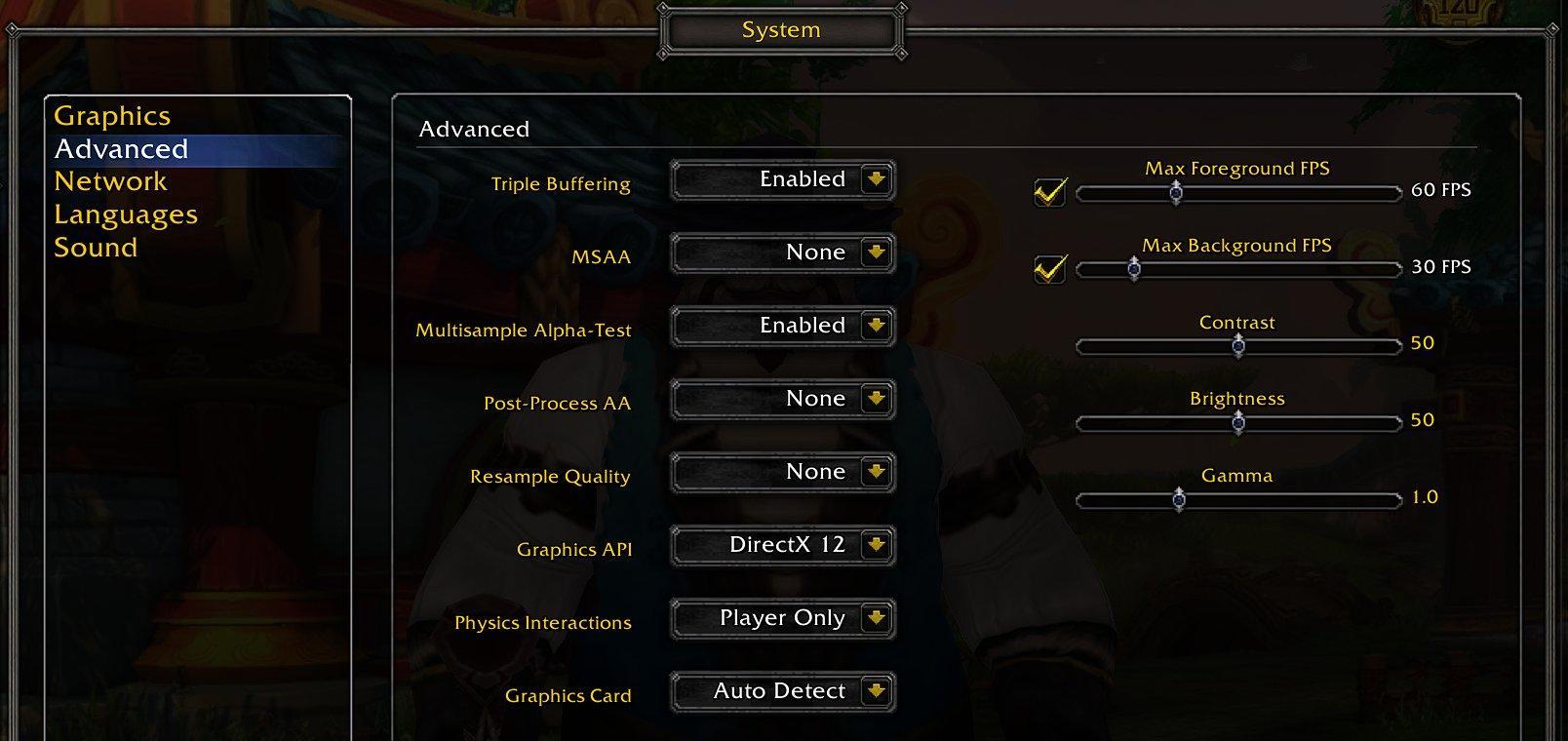 World of Warcraft Video Options - World of Warcraft Performance Guide