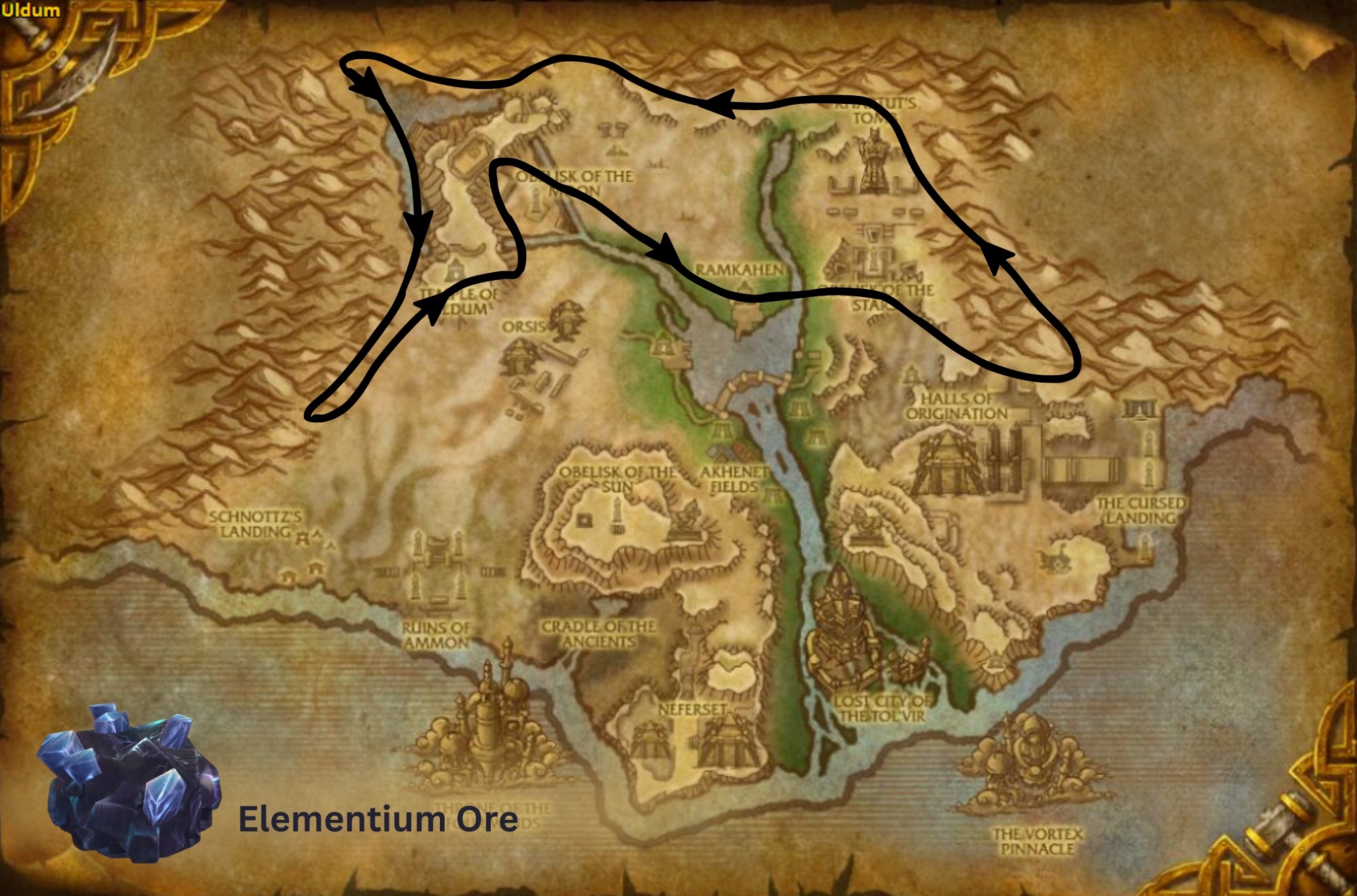 Elementium Ore Farming Routes and Guide - Cataclysm Classic - Wowhead