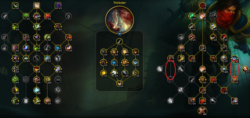 Extra Connectors in Talent Tree