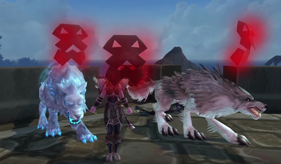 Ravenclaw On The Hunt Rare Hunter Pets Warlords Of Draenor 6 2 Iron Wolf Youtube