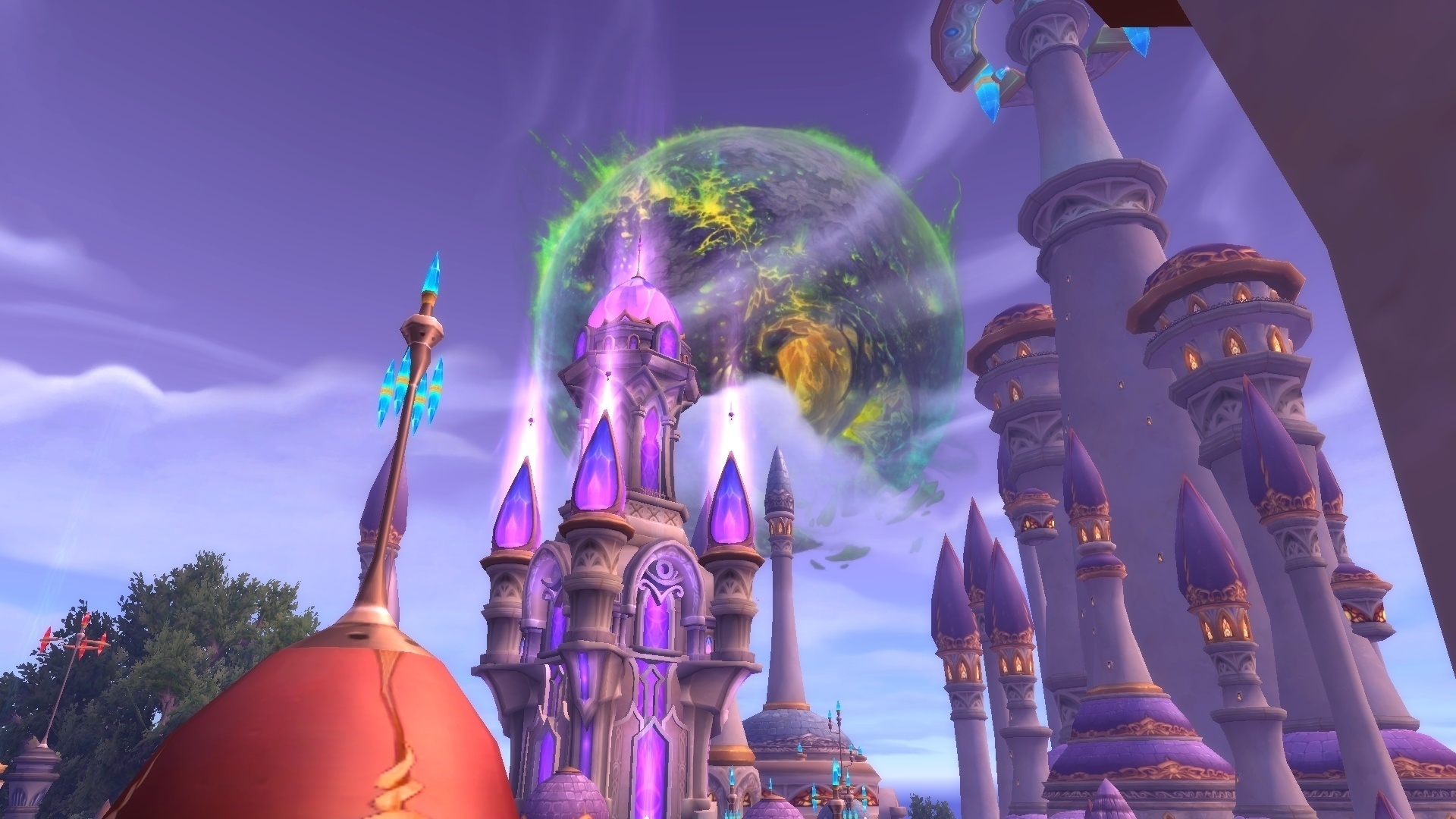 Patch 7 3 Foreshadowing Doomsayers In Dalaran And Argus Skybox Now