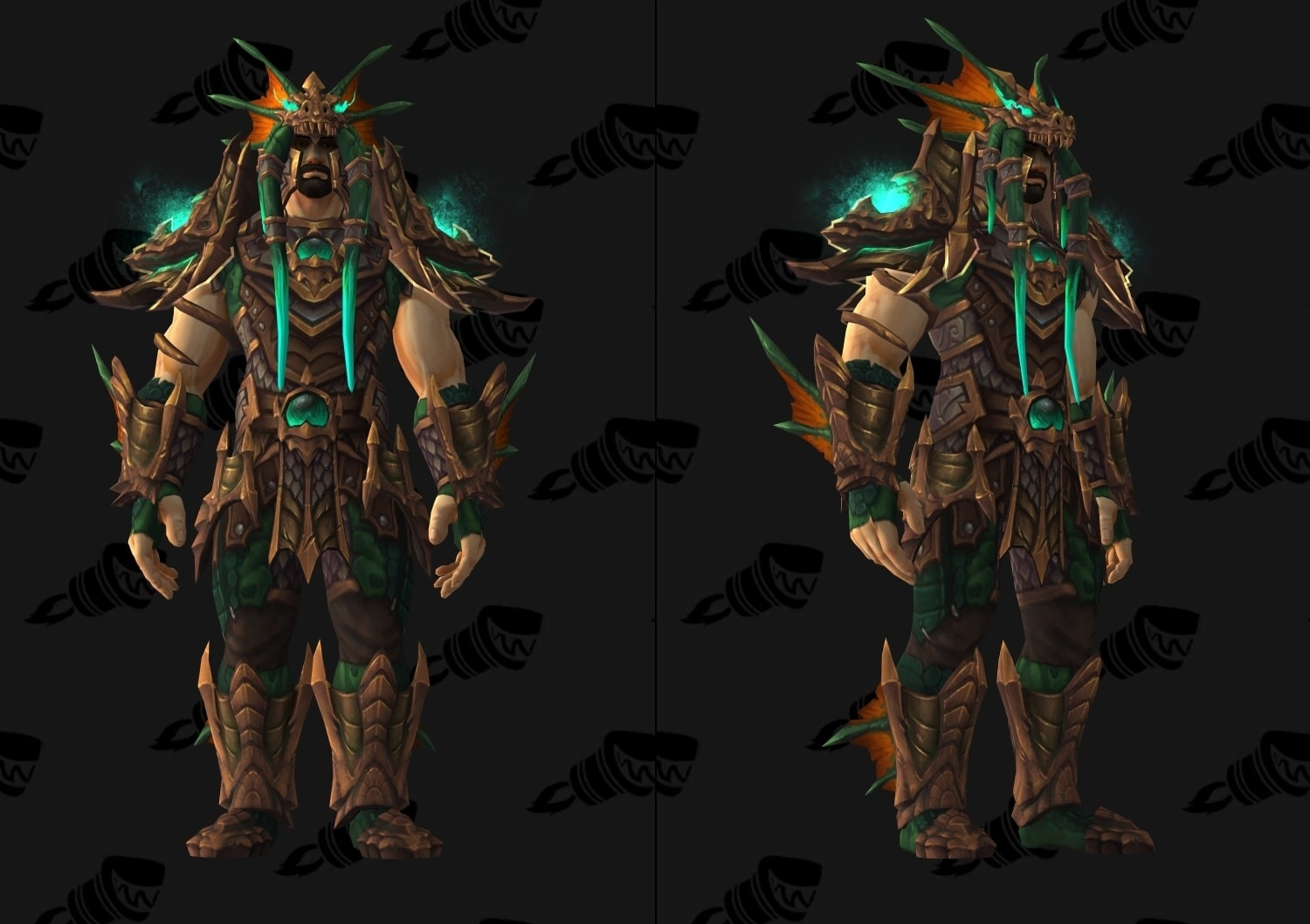 Is this night Elf Sentinel armor available as transmog? Mainly the male ...