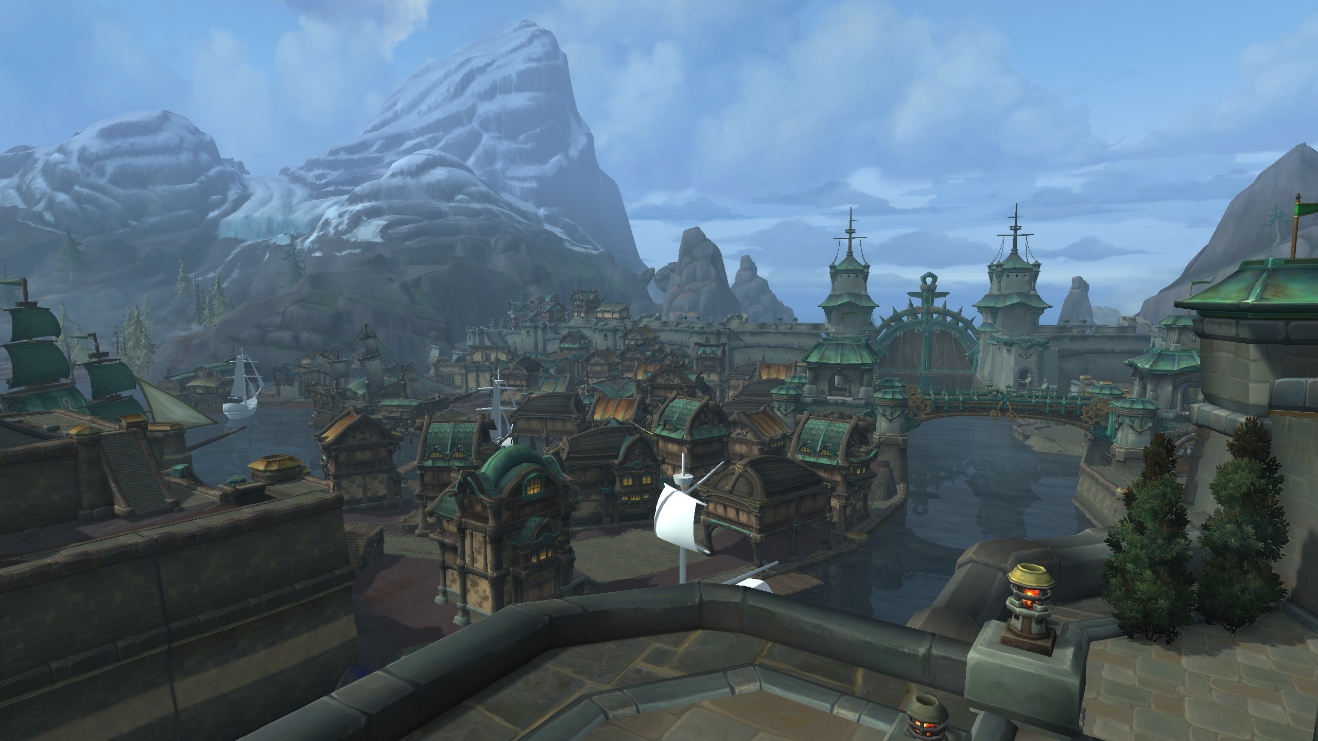 Early Look at Boralus, the Alliance Hub in Battle for Azeroth - Wowhead News2560 x 1440