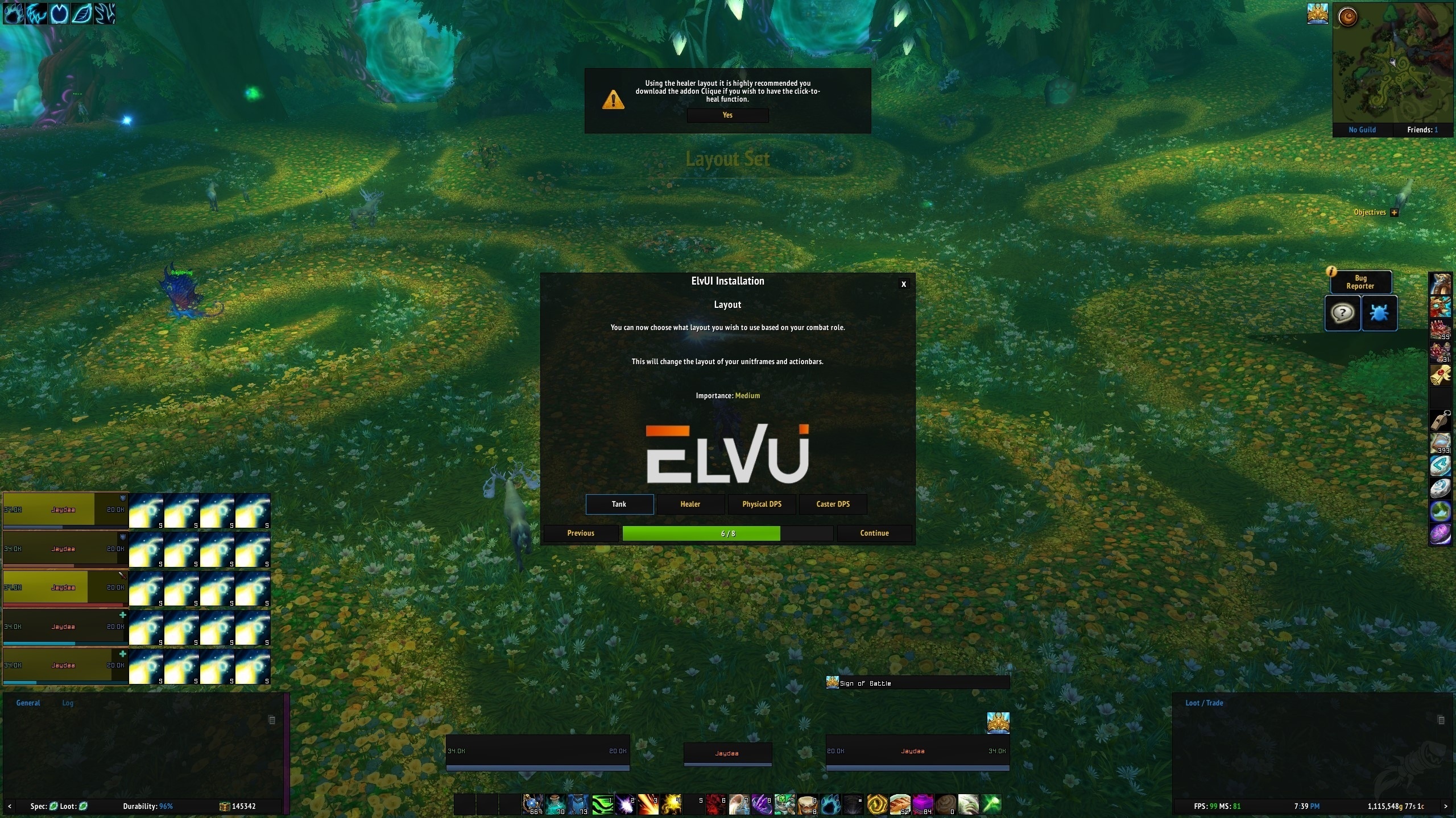 how to install elvui