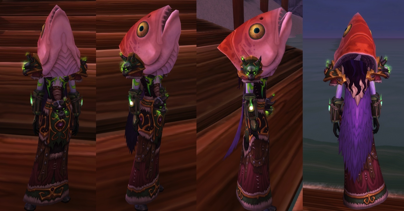 Severed Fish Head Hats Coming to the Darkmoon Faire in