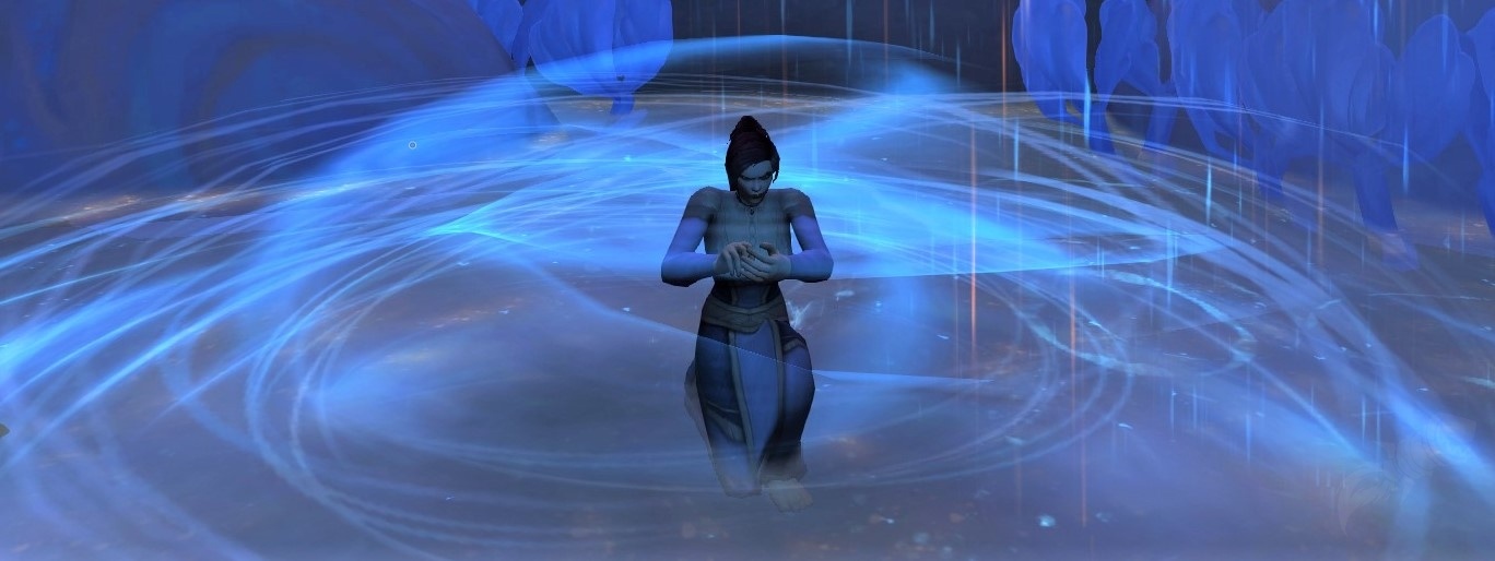 Badet im Teich NPC World of Warcraft