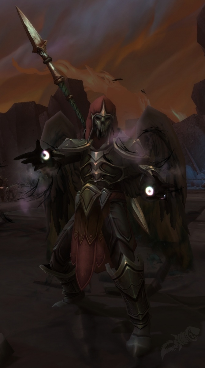 Mawsworn Harbinger NPC World of Warcraft