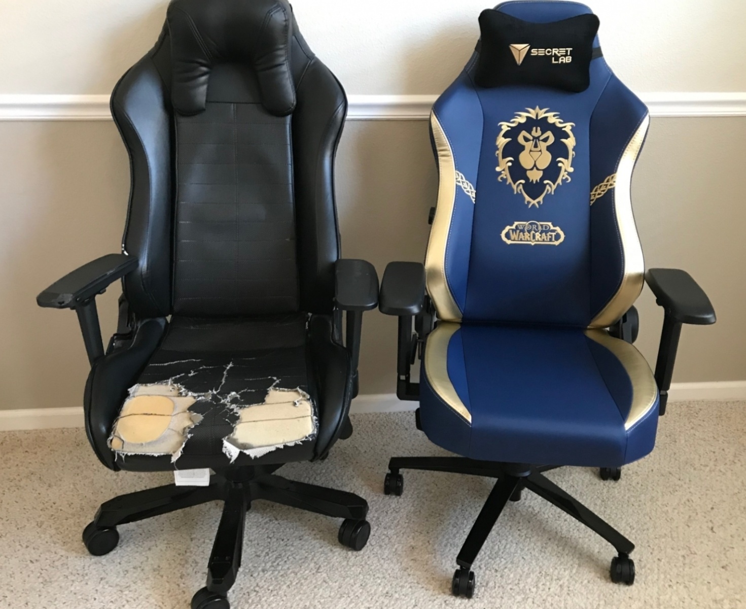 Hands On Build And Review With The Alliance Edition Secretlab Titan 2020 Gaming Chair Wowhead News