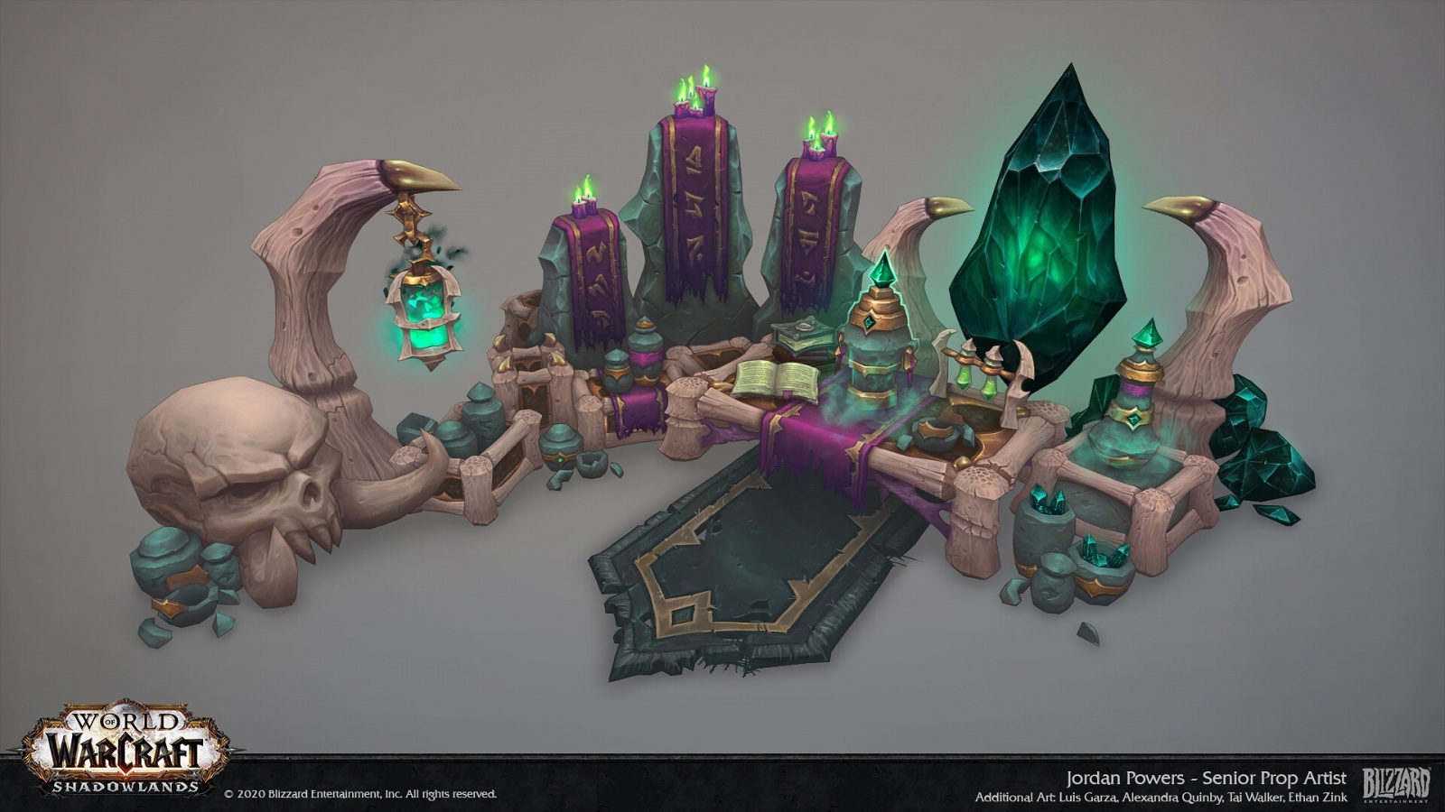 Shadowlands Art Blast: Necrolord Props and the Winter Veil Pepe with Senior  Prop Artist Jordan Powers - Новости Wowhead