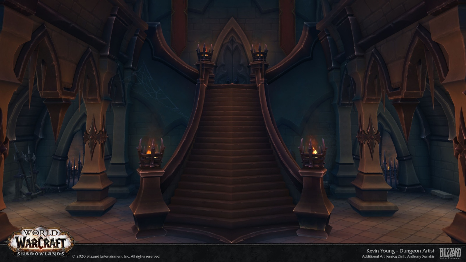 Shadowlands Art Blast: Revendreth, Sinfall and Castle Nathria by Dungeon  Environment Artist Kevin Young - Новости Wowhead