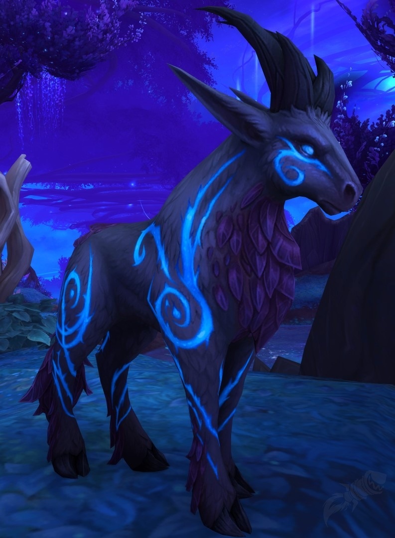Wow Runebear Different Colours Juvenile Runedeer - NPC - World of Warcraft