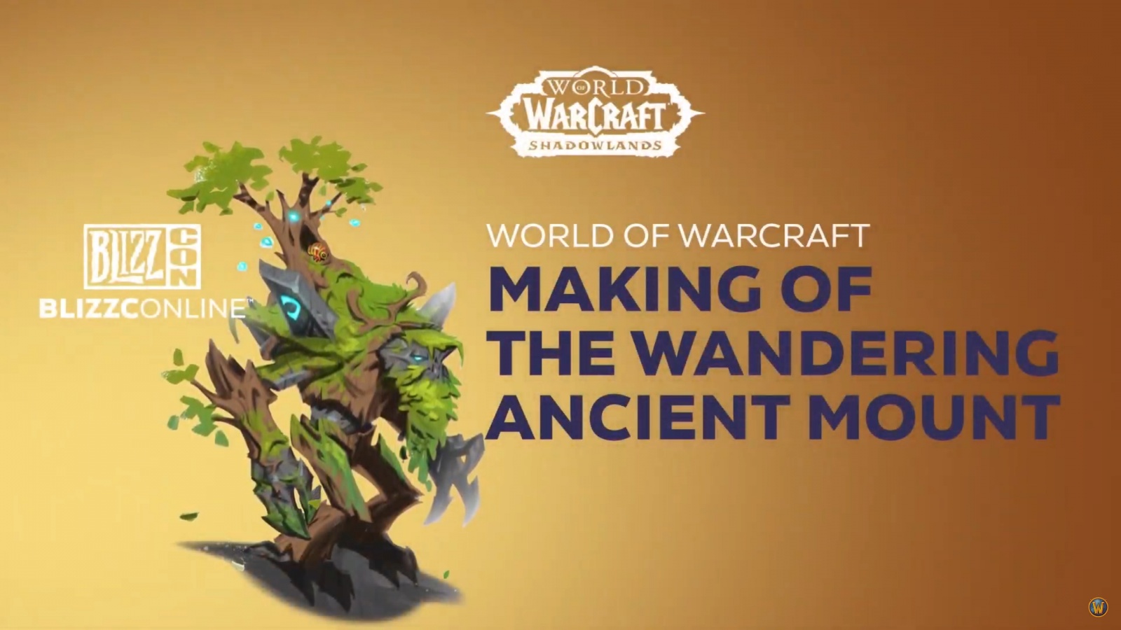 Blizzcon 2021 - World of Warcraft Making of Wandering Ancient Mount ...