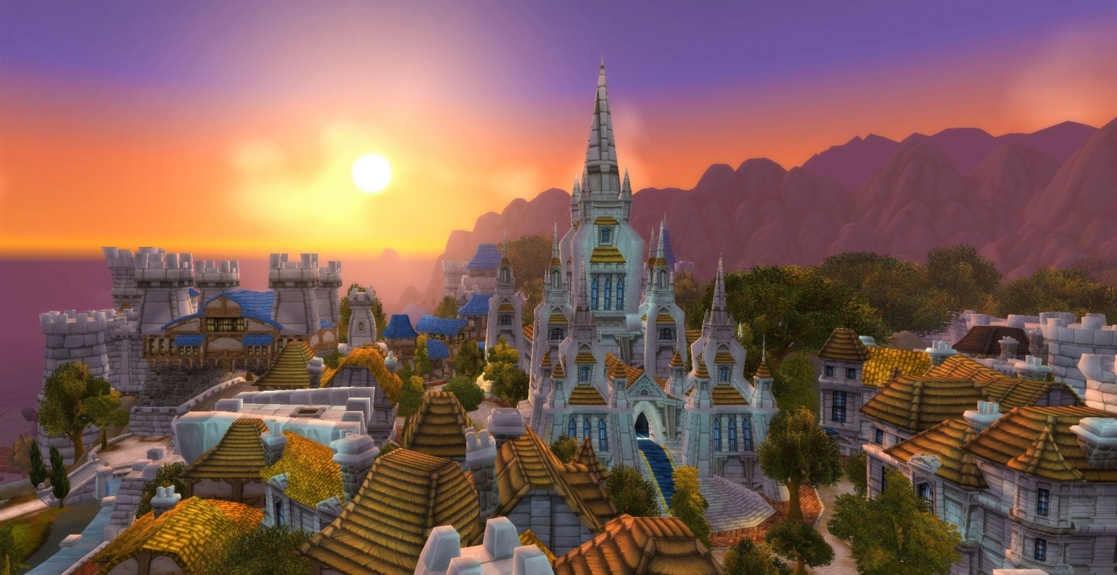 Stormwind City Zone World Of Warcraft