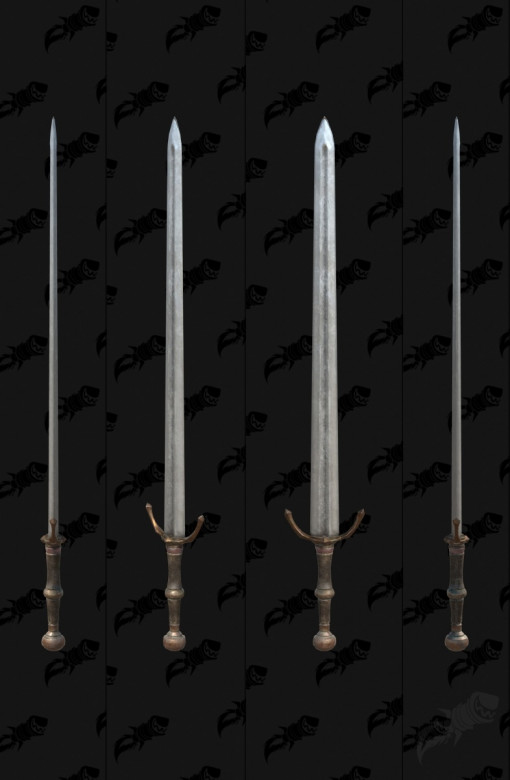 New Weapon Models for Diablo II: Resurrected - Swords, Shields 