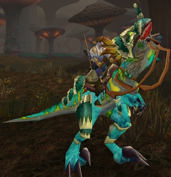 Druid Riding Raptor Schneller blauer Raptor - Gegenstand - World of Warcraft
