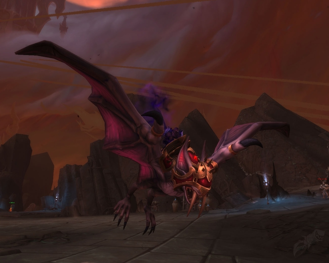 Harvester's Dredwing Saddle Item World of Warcraft