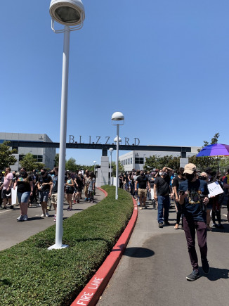 Photos from the #ActiBlizzWalkout Protests - Employees and Players ...