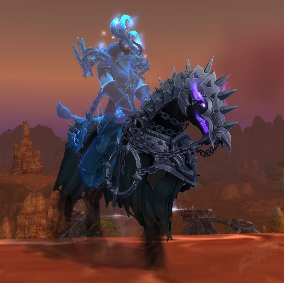 Soulbound Gloomcharger's Reins Mount from Ve'nari, Mysterious Gift