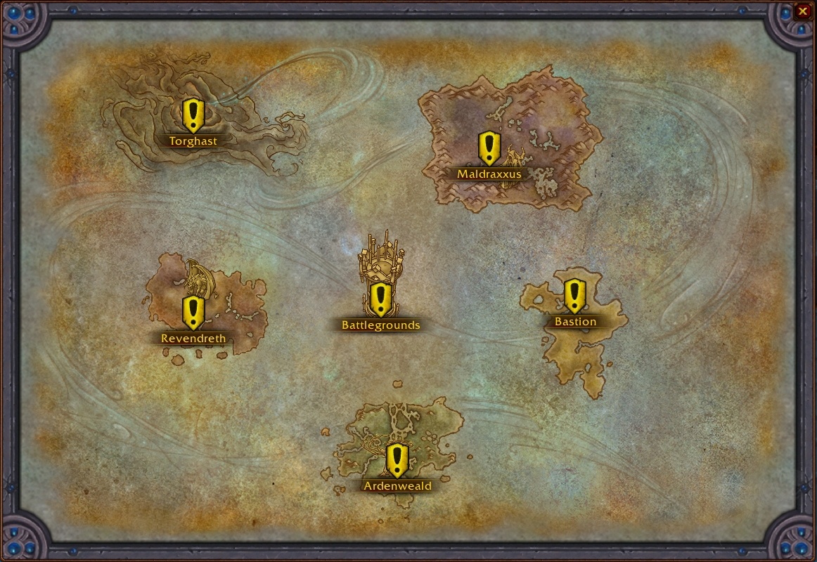 New Scouting Map Toys in Patch 9.1.5 Teach Flight Points for All Expansions  - Wowhead News