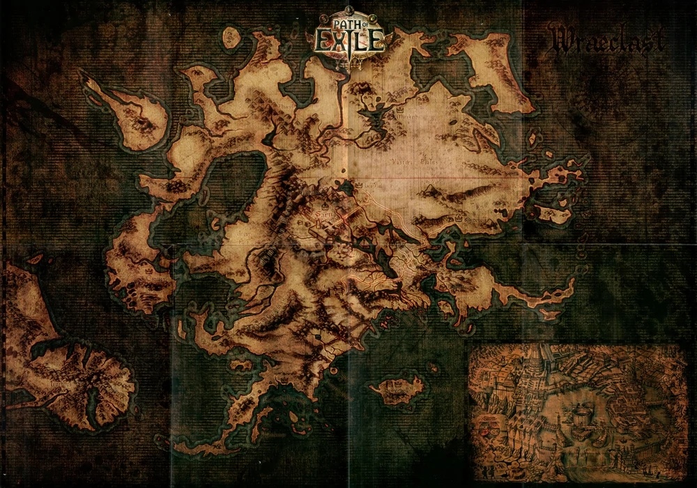 path of exile wiki maps