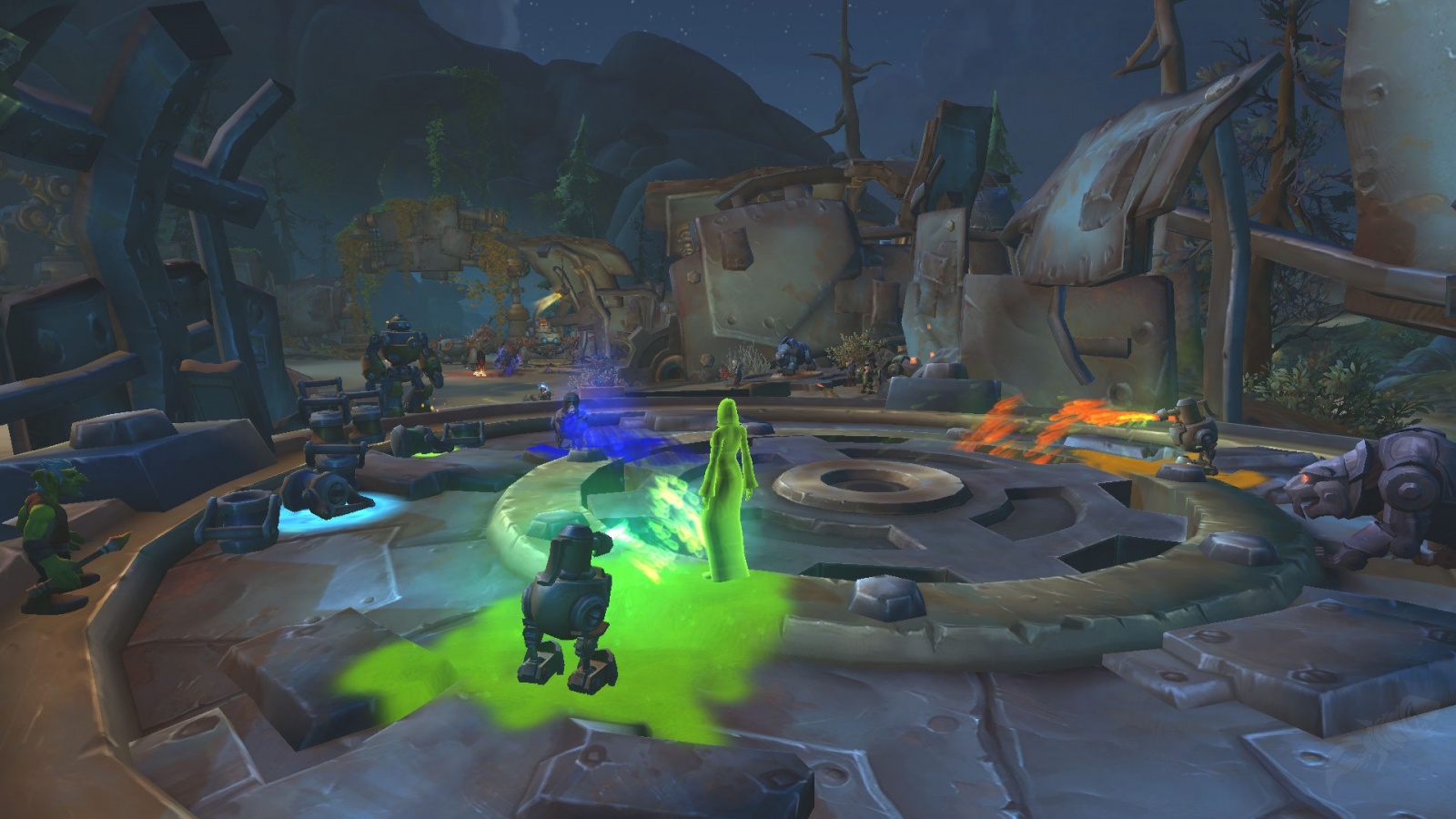Grüner Sägebauch Gegenstand World of Warcraft