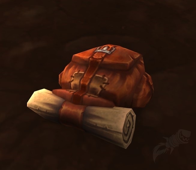 Childsized Backpack Object World of Warcraft