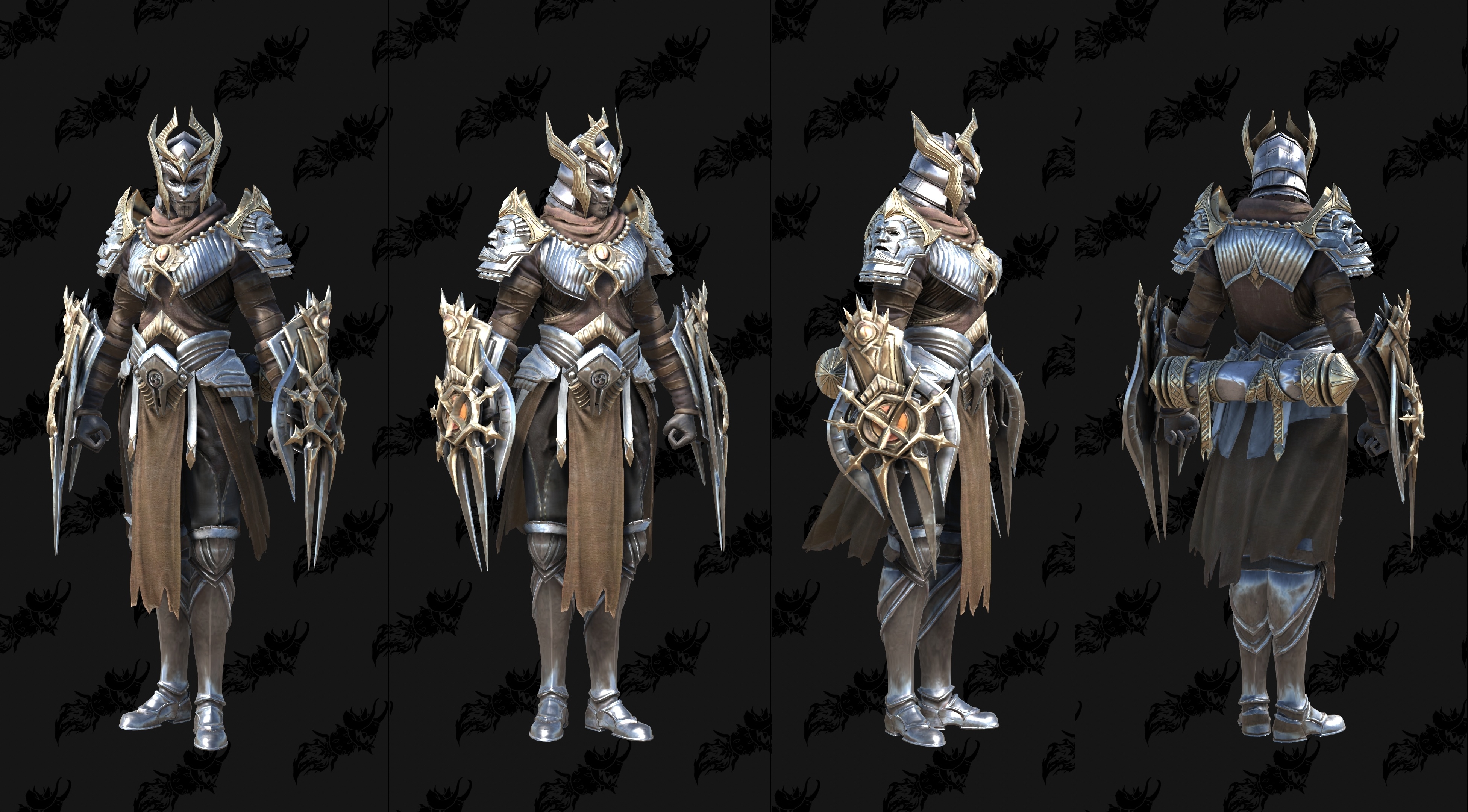 Мод cosmetic armor reworked. Cosmetic Armor 1.16.5. Diablo Immortal Horadrim. Diablo 3 комплекты брони. Скины в Diablo Immortal.