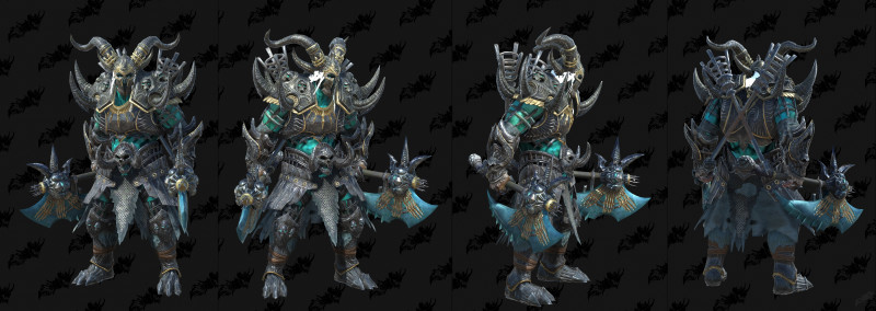 Barbarian Ghost of Ashwold Armor Set