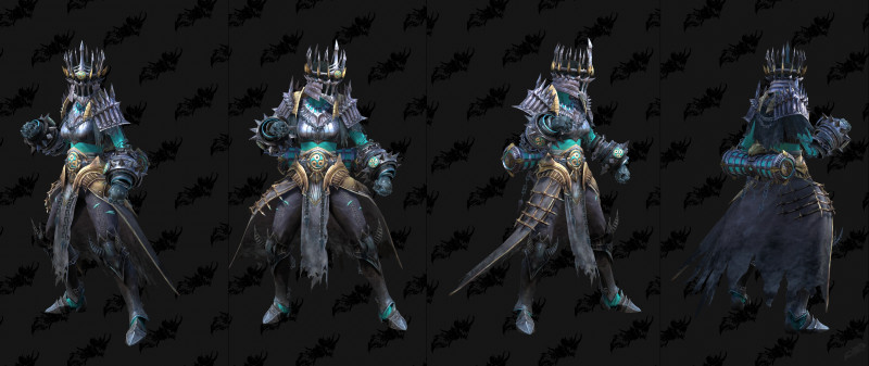 Monk Ghost of Ashwold Armor Set