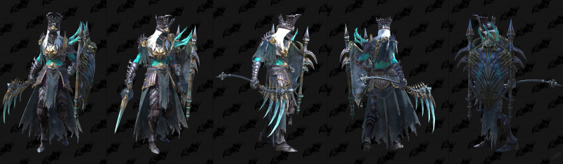 Necromancer Ghost of Ashwold Armor Set