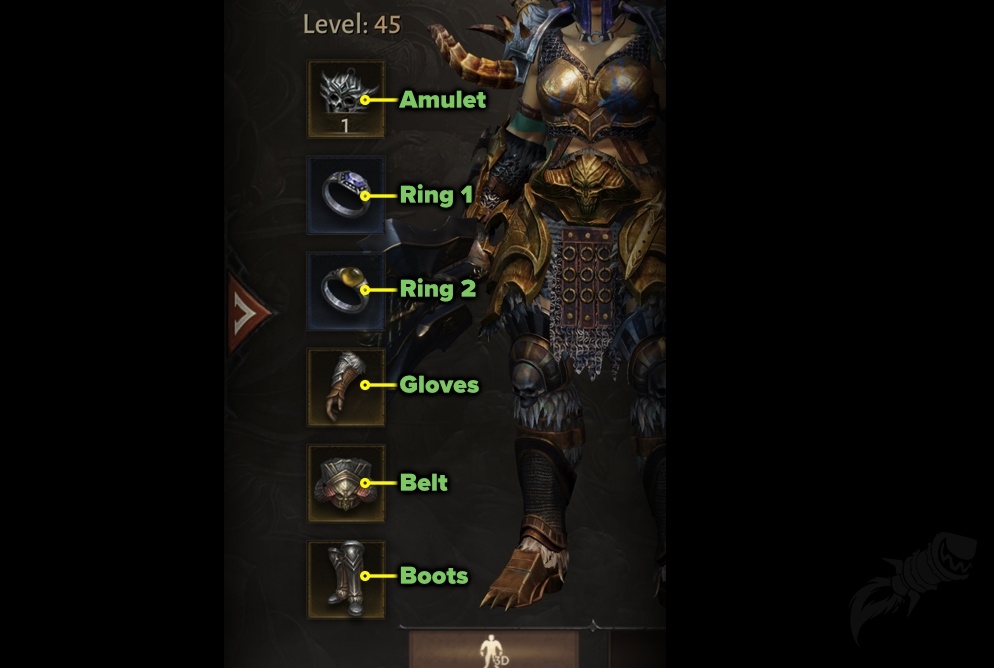 Best Rank 10 Legendary Rewards in Diablo Immortal .