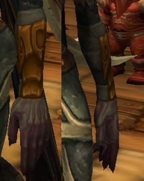 Corrupted Aspirant's Leather Bindings - Item - World of Warcraft