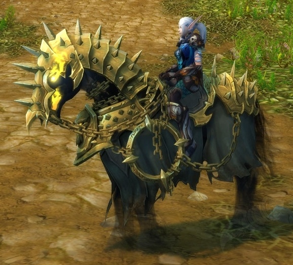 Rênes de destrier déchu Objet World of Warcraft