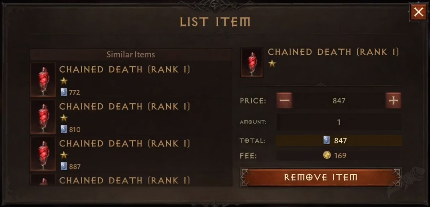 Diablo Immortal: How To Earn Easy Platinum With The Auction House