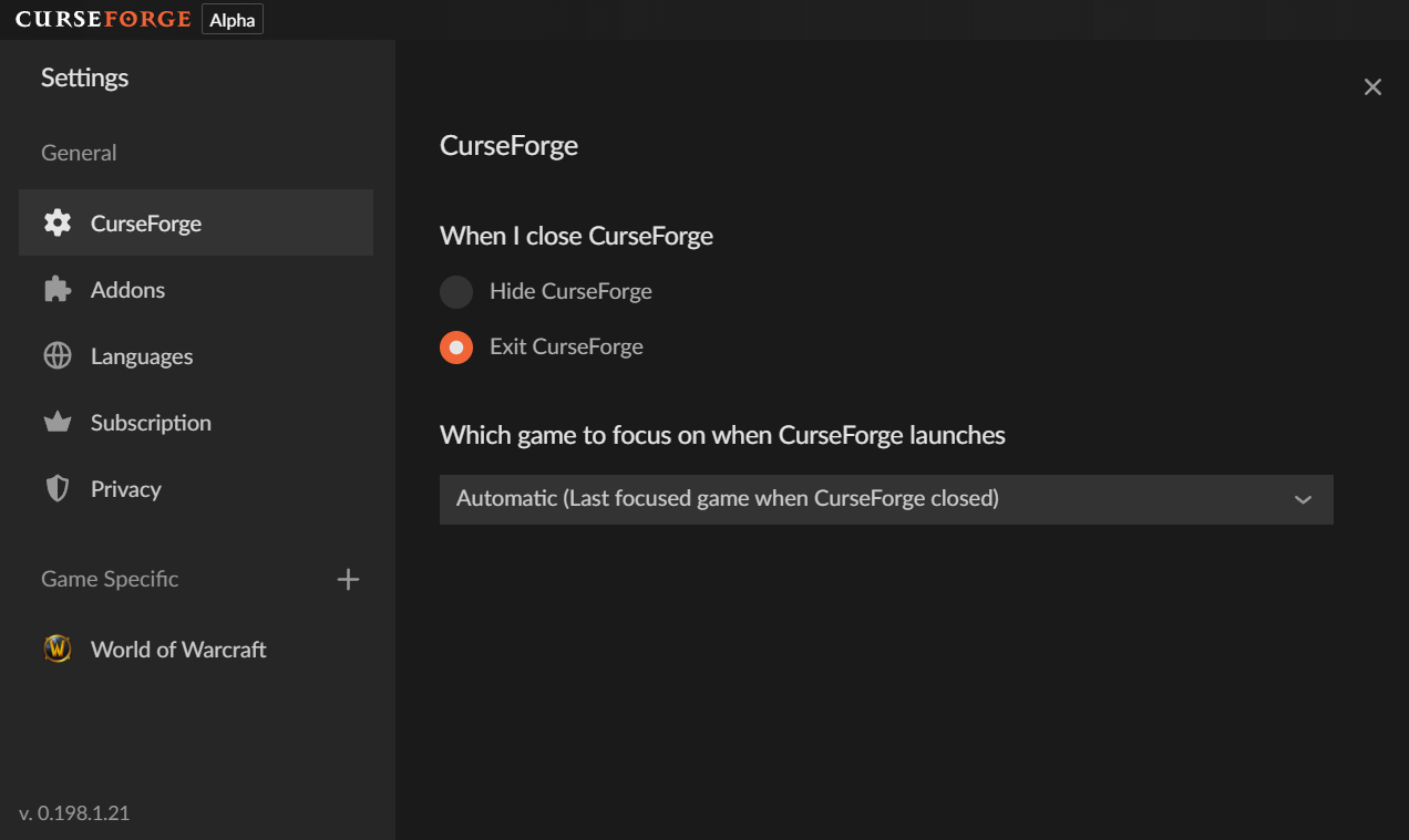 Getting Started – CurseForge for Studios API