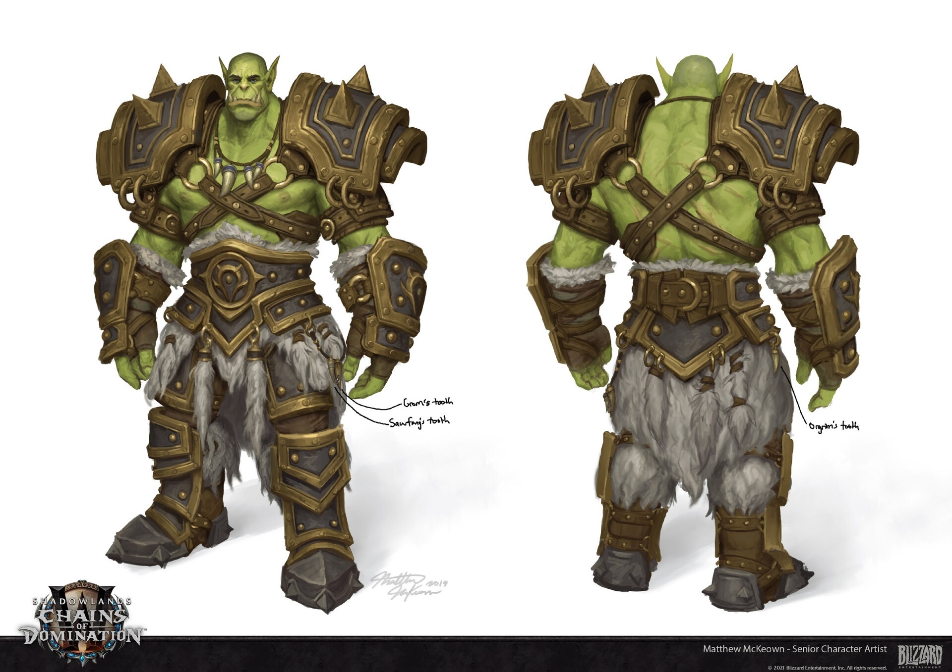 Lance Wilkinson - Thrall, World of Warcraft/Heroes of the Storm Fan Art