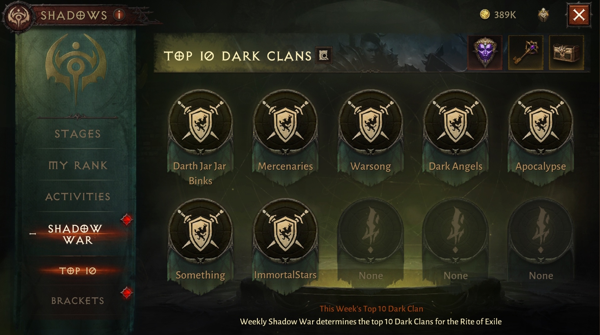 Diablo Immortal Shadow War guide: PvP clan tournament explained - Dexerto