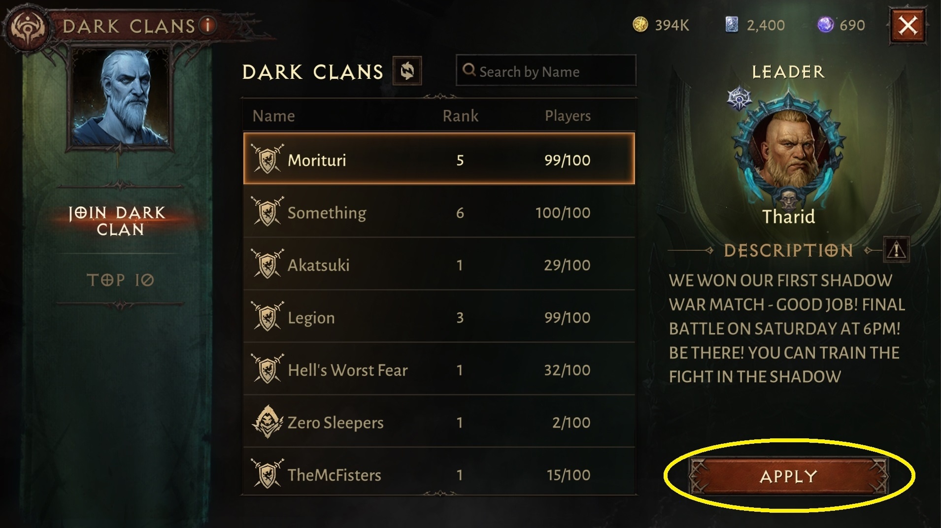 Quick Tip: How to make a clan in Diablo Immortals