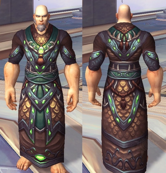 Crafted Malevolent Gladiator's Mooncloth Robe Item World of Warcraft