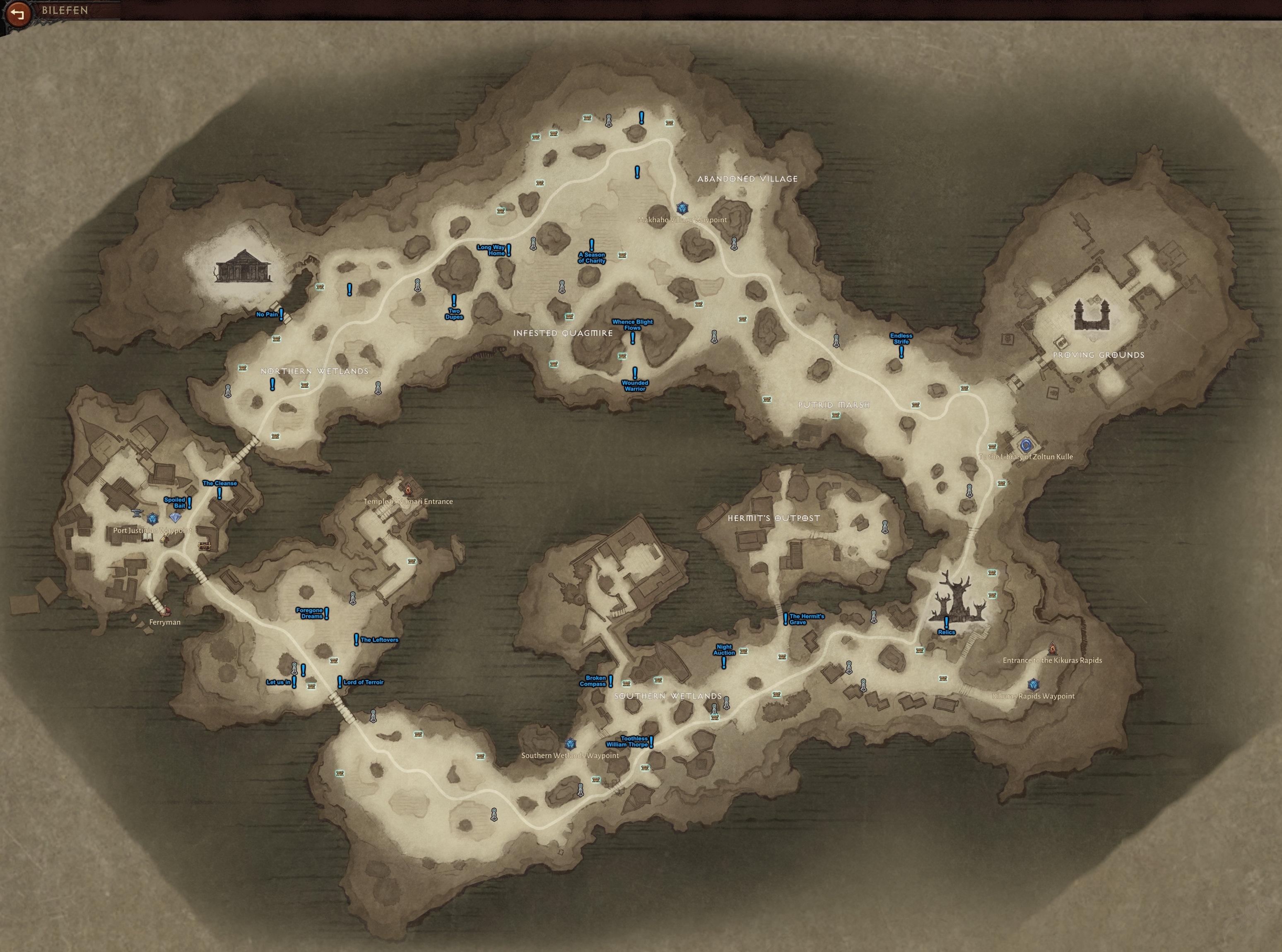 Diablo Immortal Map Overview Guide - Wowhead