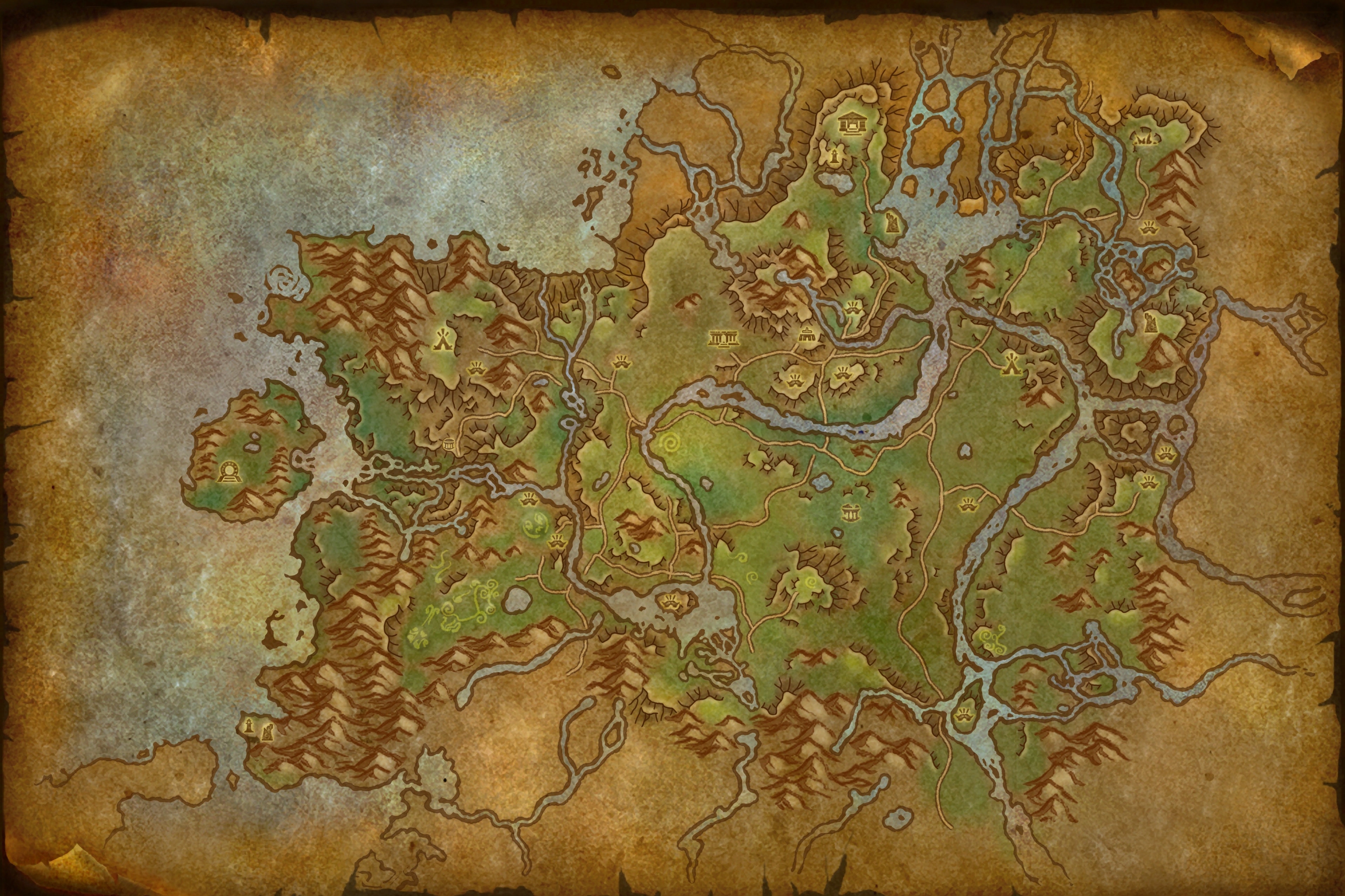 Dragonflight Alpha Maps - Dragon Isles, Overworld, The Azure Vault, Uldaman  - Wowhead News