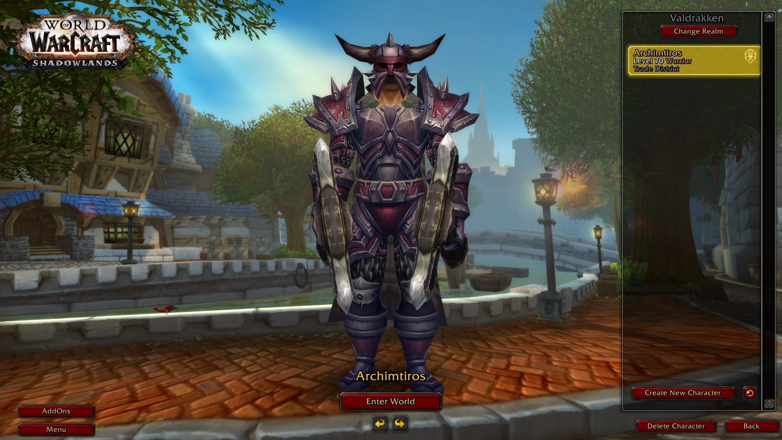 Level 70 Premade Characters Now Available for Testing on the