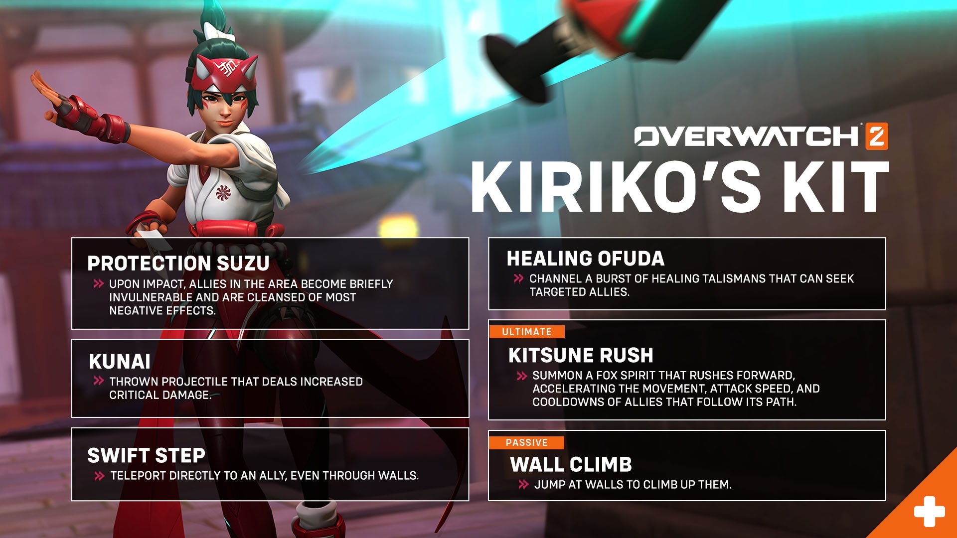 個人装備 kiriko 🥷 Kiriko - Overwatch (3D Print STL)・ STL File for 3D printing・Cults