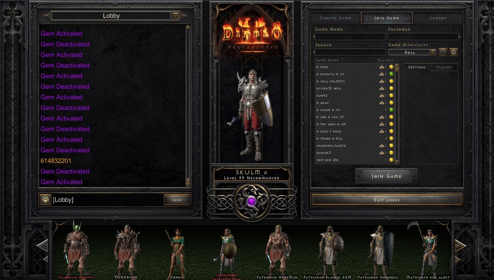 D2R Cipher Gallery World of Warcraft