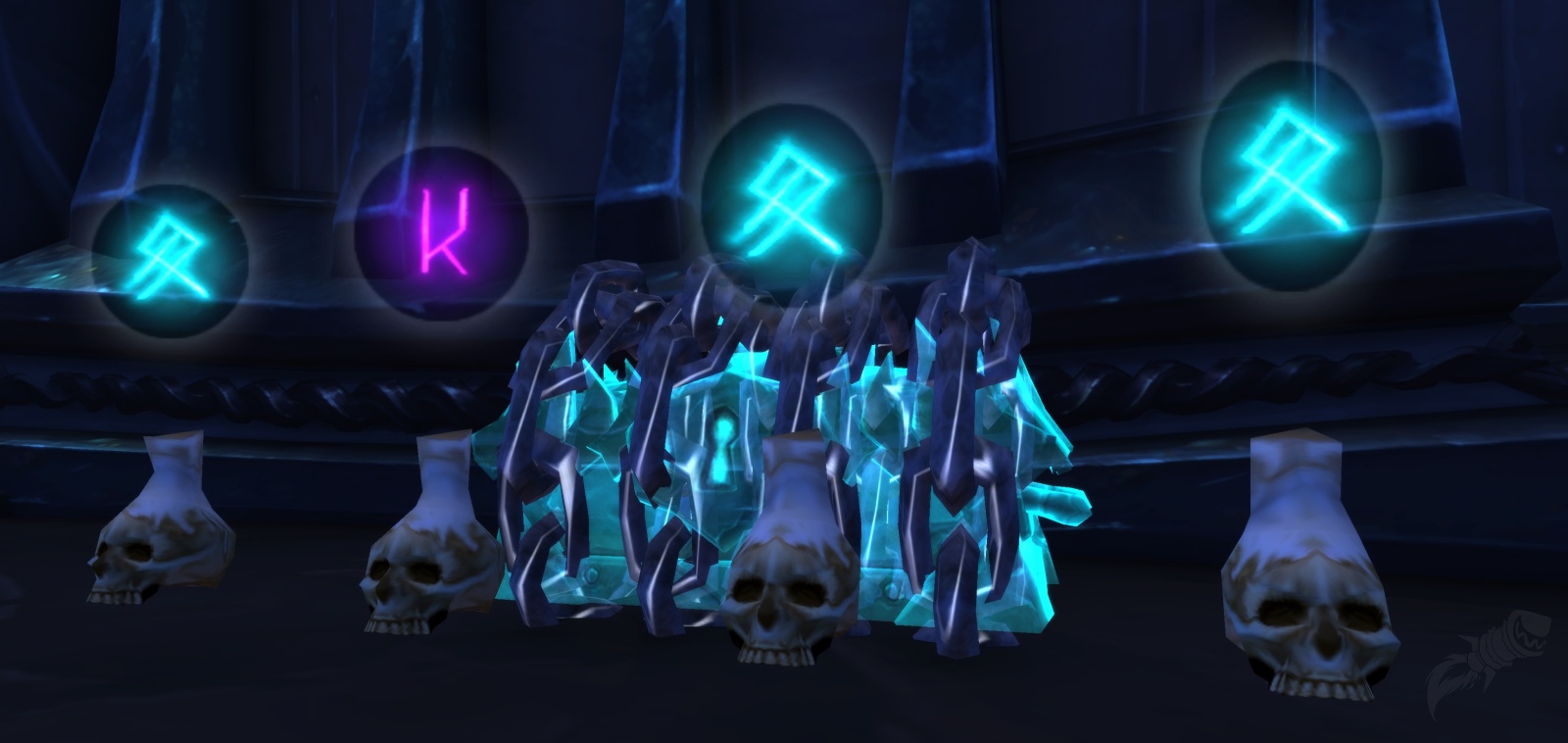 Llave rúnica PNJ World of Warcraft