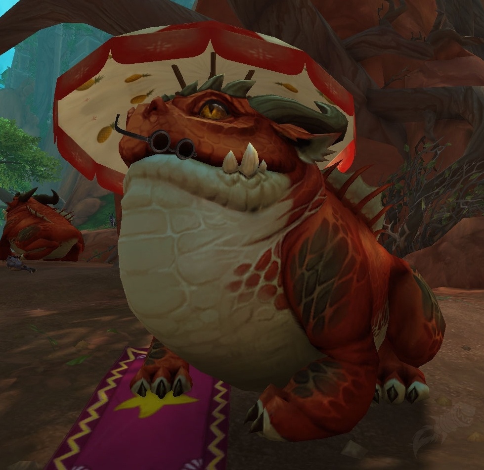 Lounging Hornswog NPC World of Warcraft