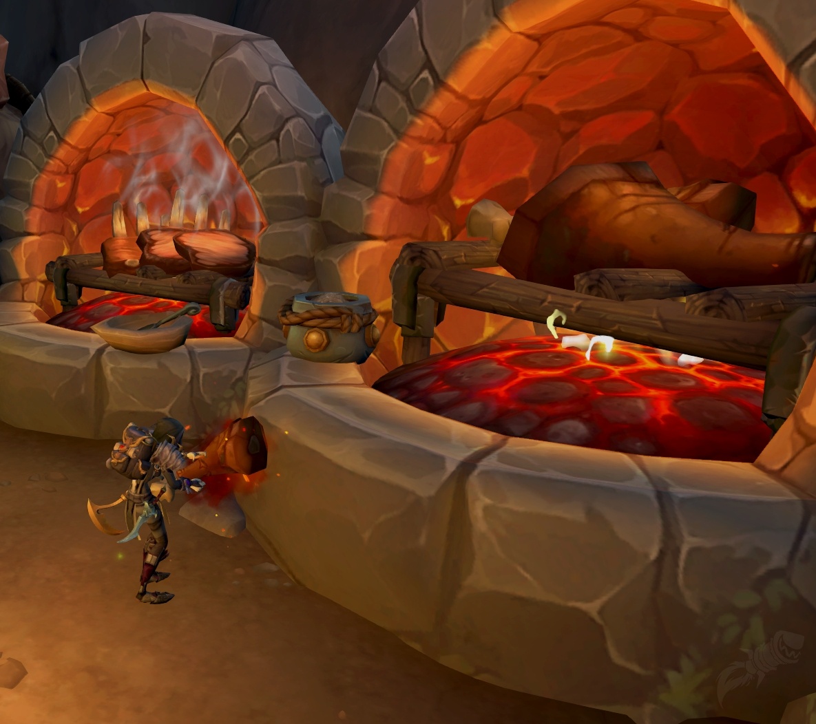 Charred Game Meat NPC World of Warcraft