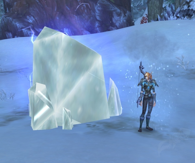 Cristaux de glace arcanique Entité World of Warcraft