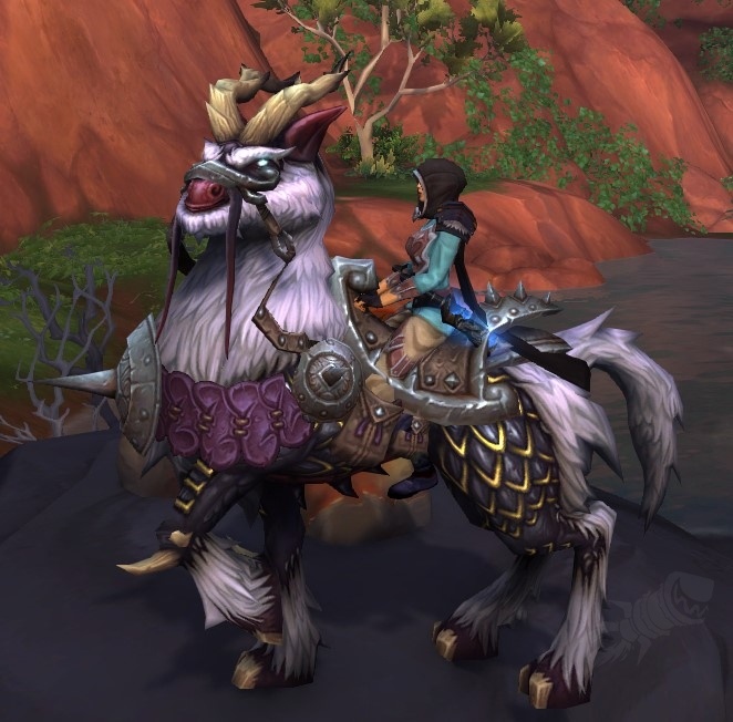 Embrace the power and prestige of the @Warcraft Swift Windsteed